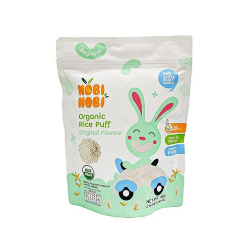 BÁNH GẠO ĂN DẶM HỰU CƠ CHO BÉ NOBI NOBI VỊ TRUYỀN THỐNG 40G