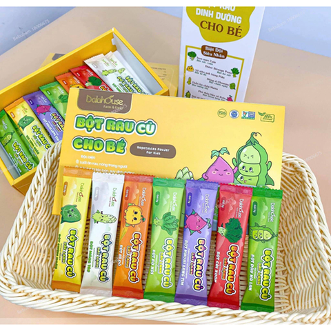 COMBO BỘT RAU DINH DƯỠNG DALAHOUSE 63G
