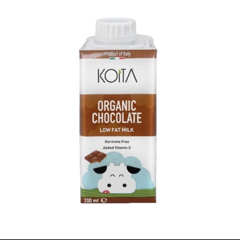 SỮA HỮU CƠ VỊ SOCOLA ÍT BÉO KOITA 200ML