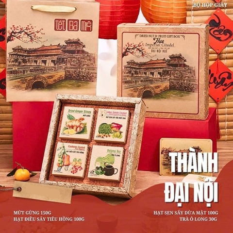 HỘP QUÀ TẾT NAM XANH - HUẾ THÀNH ĐẠI NỘI