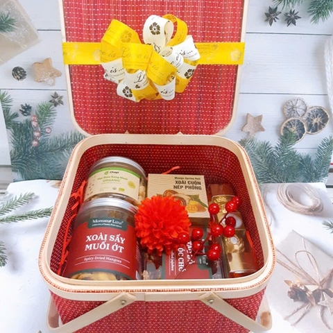 HỘP QUÀ TẾT MÂY TRE 1
