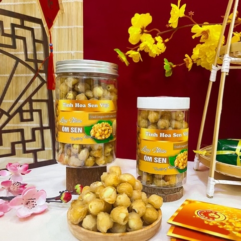 LONG NHÃN ÔM SEN SENFARM 200G