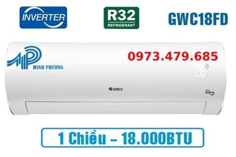Điều hòa Gree 18.000BTU inverter 1 chiều GWC18FD-K6D9A1W