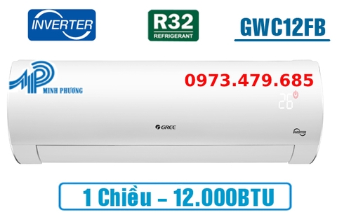 Điều hòa Gree 12.000BTU inverter 1 chiều GWC12FB-K6D9A1W