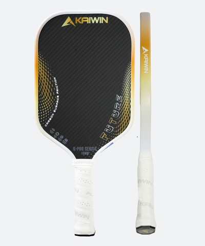 Vợt Pickleball Kaiwin Future 3K 16mm - Màu Trắng Vàng