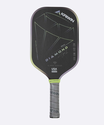 Vợt Pickleball Kaiwin Diamond Gen 2 - Màu Xám