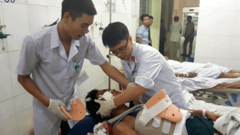 Quảng Ninh: Thang máy đứt cáp, nhiều người bị thương