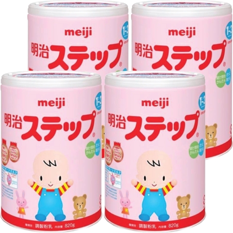 Phát triển toàn diện cùng sữa Meiji 1-3