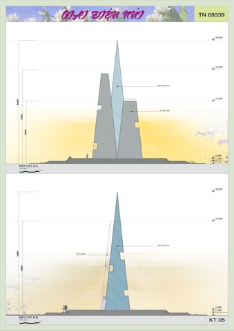 Phương án dự thi Ý tưởng Tháp Biểu tượng tỉnh Kontum - Tháng 4/2014