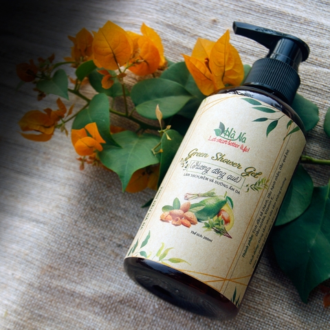 Gel Tắm Hương Đồng Quê - Thơm Hương Sả Chanh