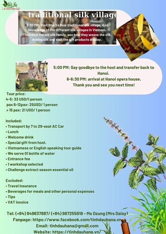 Aromatherapy challenge in Special Vietnam herbal farm!