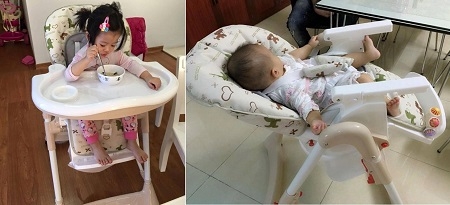 Ghế ăn cao cấp đa năng Mastela 1015B
