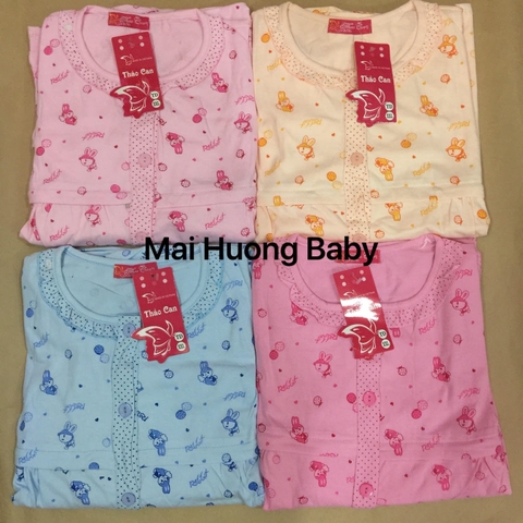 Bộ sau sinh cotton kéo khoá cho con ti