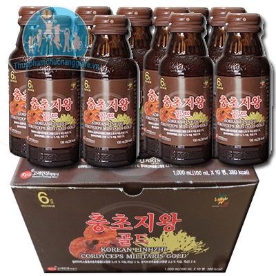 Nước uống đông trùng linh chi KGS