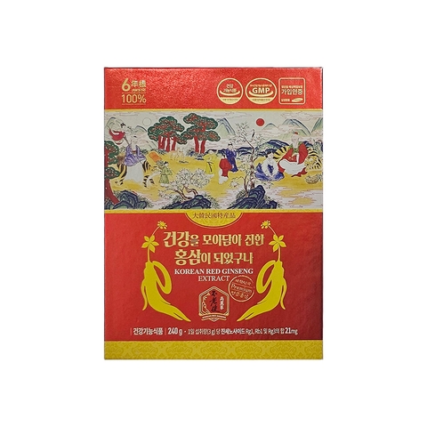 Cao hồng sâm Hàn Quốc 240g – 7mg/g (New) – Daedong