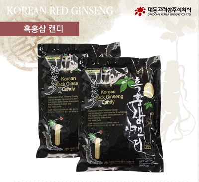 Kẹo hắc sâm Daedong Black Ginseng Candy gói 250g