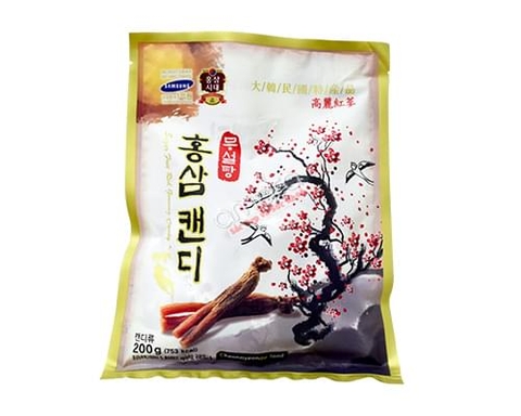 TPCN: Kẹo hồng sâm hoa đào 200gr