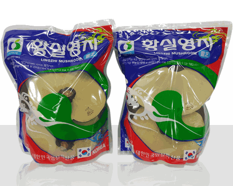 Nấm Linh Chi vàng chanh Hàn Quốc túi xanh 1kg 