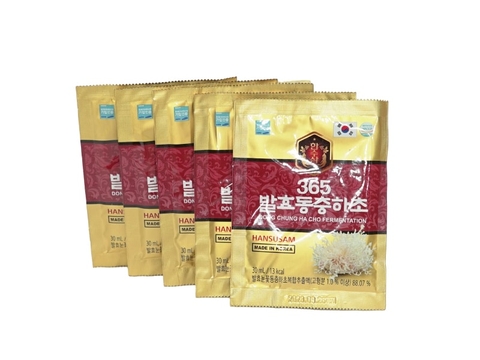 Nước Đông Trùng Hạ Thảo Lên Men Hansusam Dong Chung Ha Cho Fermentation 60 gói