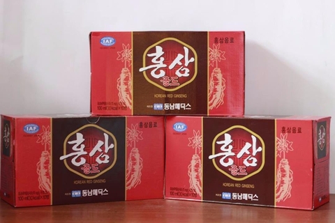 TPCN Nước hồng sâm 100ml/chai