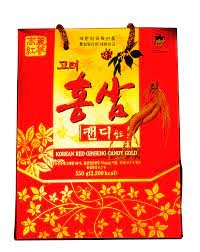 KẸO HỒNG SÂM TÚI XÁCH KGS 550G