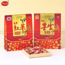 KẸO HỒNG SÂM TÚI XÁCH KGS 550G