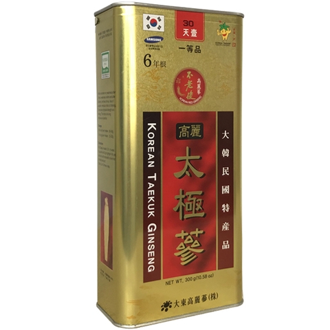 Thái cực sâm củ khô Deadong hộp 30 củ 300g