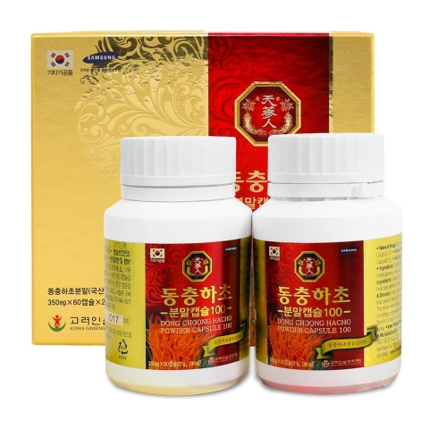 TPCN: THỰC PHẨM CHỨC NĂNG: ĐÔNG TRÙNG HẠ THẢO VIÊN NHỘNG HÀN QUỐC