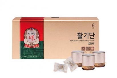 Viên hồng sâm KGC Cheong Kwan Jang Vital Pill 37,5g hộp 10 viên