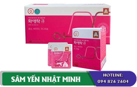 Viên hồng sâm phụ nữ Hwa Ae Rak (Women Balance Q) 120 viên NEW