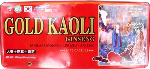 Thực Phẩm Chức Năng : Viên hồng sâm linh chi nhung hươu ( 120 viên)