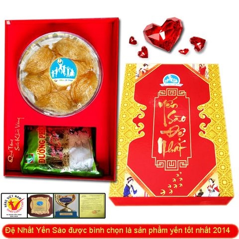 Thực Phẩm Chức Năng : Tổ Yến Hồng Sơ Chế