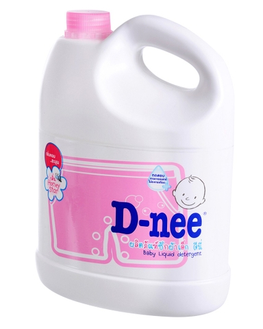 Giặt xả trẻ em D-Nee 3000ml hồng