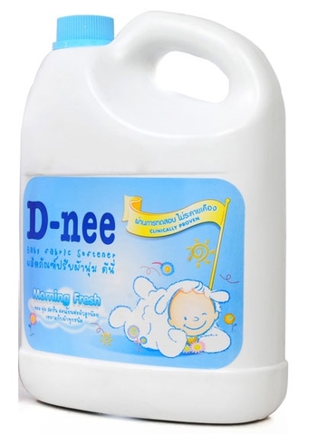 Xả vải trẻ em Dnee Xanh 3000ml (Morning Fresh)