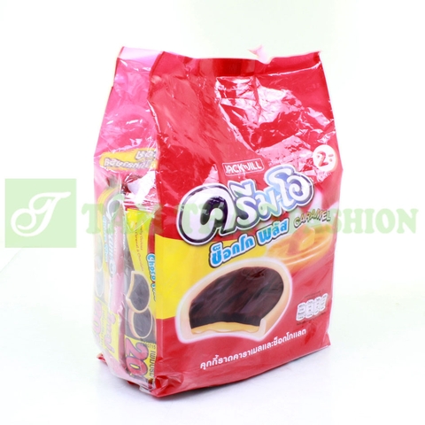 Bánh Thailand CreamO 432g đỏ caramen bọc socola