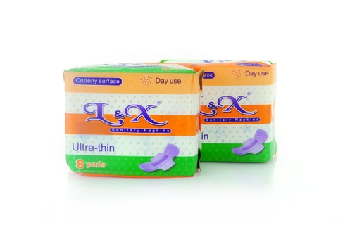 BVS ban ngày LX Pantiliners (utra -thin) 8 miếng cánh tàng hình