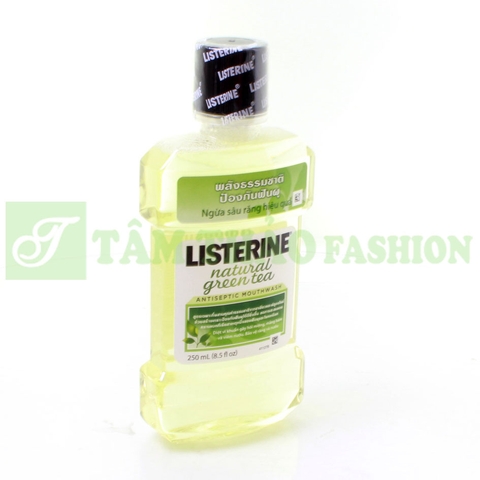 Súc miệng Listernine 250ml trà xanh