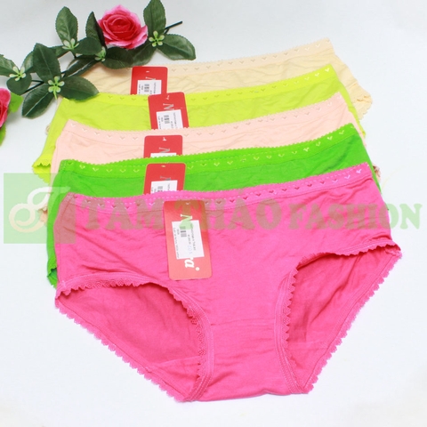 Quần lót No'bra 1803A cotton cạp trái tim