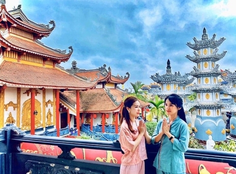 CHÙA CAO LINH - ĐỀN BÀ ĐẾ - CHÙA DƯ HÀNG