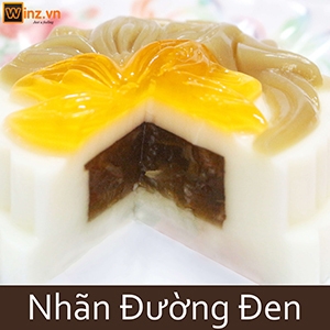 Bánh trung thu rau câu nhãn đường đen