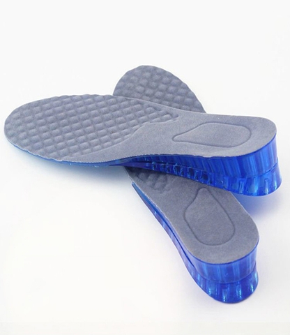 Lót giày tăng chiều cao gel xanh nguyên bàn 5 cm