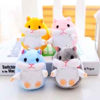 Móc Khóa Gấu Bông Hamster (9 Cm)