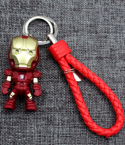 Móc khóa Iron-man có đèn led