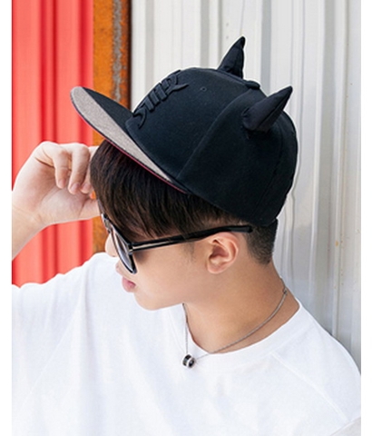 Nón snapback sừng trâu NK464