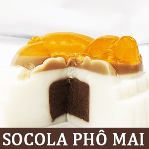 Bánh Trung Thu Rau Câu Nhân Socola Phô Mai