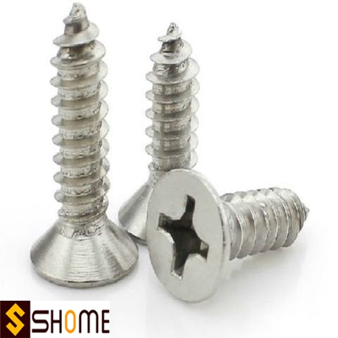 Vít gỗ Inox đầu bằng DIN 7982-C