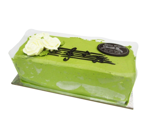 Bánh gato cốt trà xanh Nhật Bản H3Q Miki hộp 21 x 9.5 x 9 cm