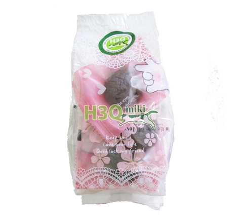 Bánh quy socola mềm H3Q Miki gói 100g | lọ 200g từ bơ New Zealand & socola Bỉ