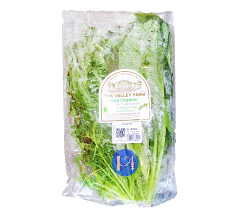 Cải mù tạt hữu cơ The Valley Farm (Lạng Sơn) mớ 250g