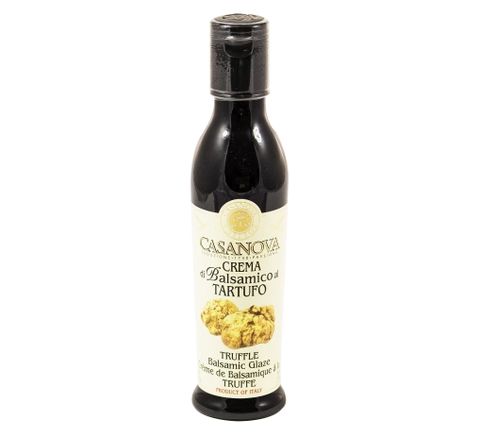 Sốt giấm Casanova Balsamic Truffle Ý chai 220g